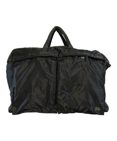 PORTER（ポーター）PORTER (ポーター) 2WAYボストンバッグ ブラックの古着・服飾アイテム
