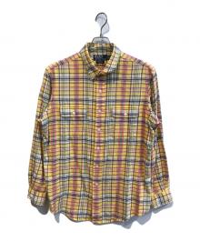 POLO RALPH LAUREN（ポロ・ラルフローレン）の古着「チェックシャツ WHITFIELD」｜イエロー