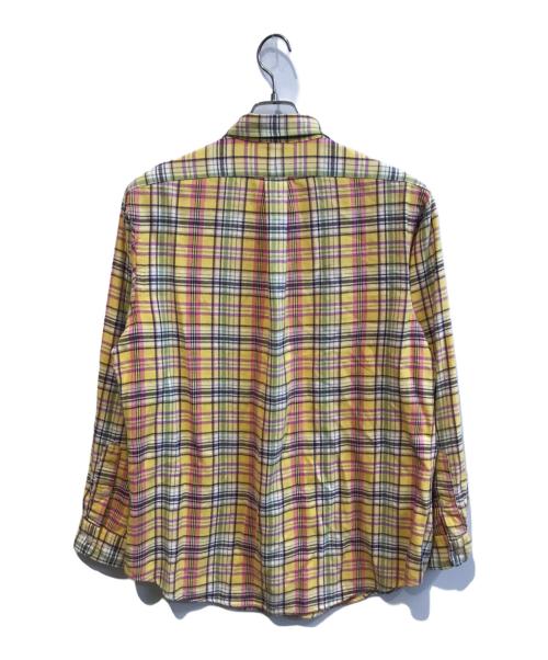POLO RALPH LAUREN（ポロ・ラルフローレン）POLO RALPH LAUREN (ポロ・ラルフローレン) チェックシャツ WHITFIELD イエロー サイズ:XLの古着・服飾アイテム