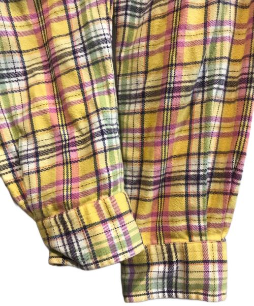 POLO RALPH LAUREN（ポロ・ラルフローレン）POLO RALPH LAUREN (ポロ・ラルフローレン) チェックシャツ WHITFIELD イエロー サイズ:XLの古着・服飾アイテム