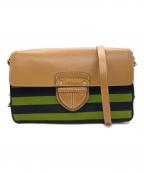 PRADAプラダ）の古着「カナパショルダーバッグ」｜グリーン