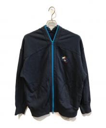 SNOOPY×VOYAGES（スヌーピー×ボヤージュ）の古着「裏毛カーディガン 14221901」｜ネイビー