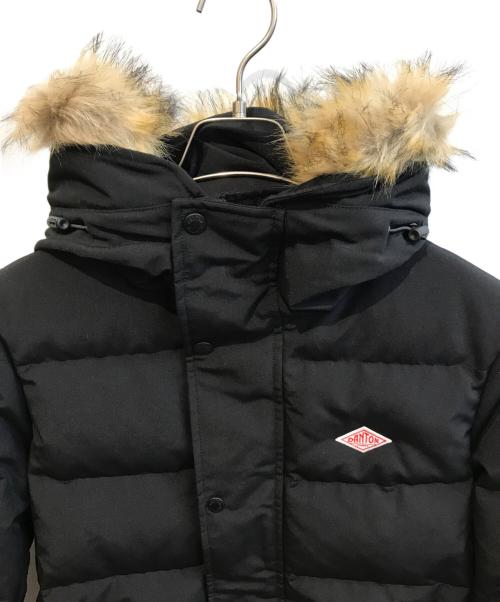 DANTON（ダントン）DANTON (ダントン) FAUX FUR HOODED DOWN COAT　DT-A0006LAS ブラック サイズ:Mの古着・服飾アイテム
