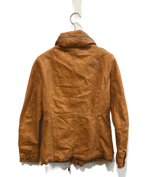 goa（ゴア）goa (ゴア) レザージャケット ベージュ サイズ:Freeの古着・服飾アイテム