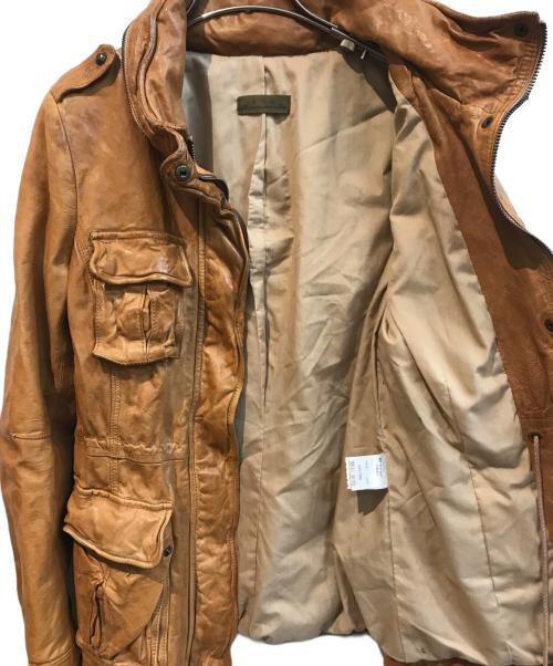 goa（ゴア）goa (ゴア) レザージャケット ベージュ サイズ:Freeの古着・服飾アイテム