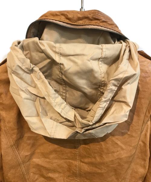 goa（ゴア）goa (ゴア) レザージャケット ベージュ サイズ:Freeの古着・服飾アイテム