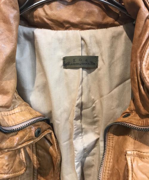 goa（ゴア）goa (ゴア) レザージャケット ベージュ サイズ:Freeの古着・服飾アイテム