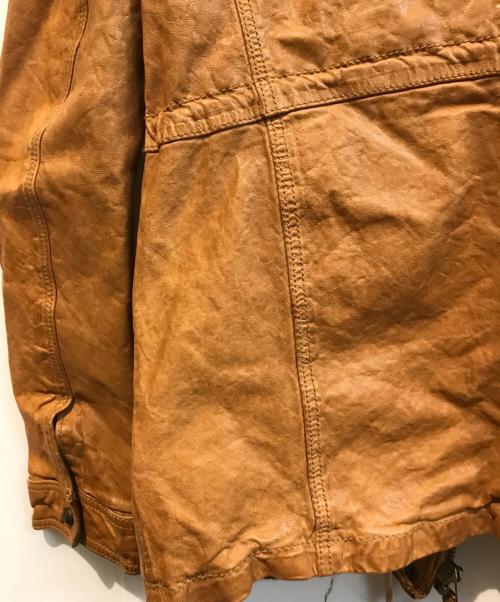 goa（ゴア）goa (ゴア) レザージャケット ベージュ サイズ:Freeの古着・服飾アイテム