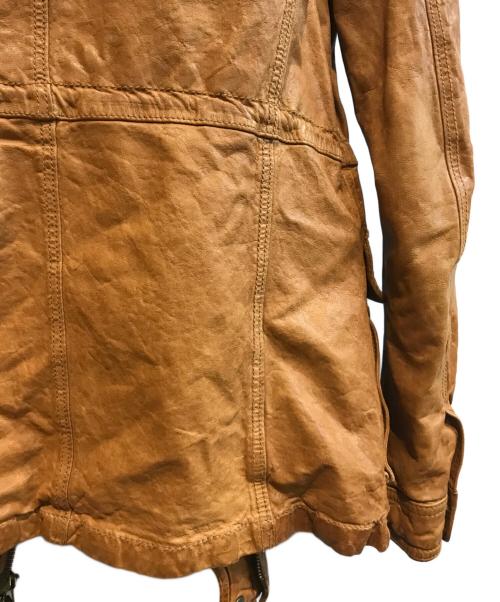 goa（ゴア）goa (ゴア) レザージャケット ベージュ サイズ:Freeの古着・服飾アイテム
