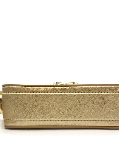 MARC JACOBS（マークジェイコブズ）MARC JACOBS (マークジェイコブズ) ショルダーバッグ ゴールドの古着・服飾アイテム