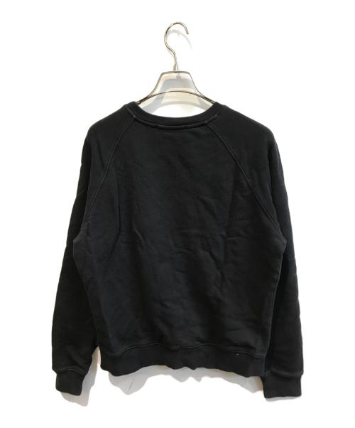 MSGM（エムエスジーエム）MSGM (エムエスジーエム) ロゴスウェット ブラック サイズ:Lの古着・服飾アイテム