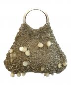 ANTEPRIMAアンテプリマ）の古着「ビーズハンドバッグ」｜ベージュ