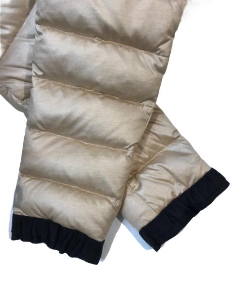 LANVIN en Bleu（ランバンオンブルー）LANVIN en Bleu (ランバンオンブルー) ダウンコート ベージュ サイズ:Mの古着・服飾アイテム