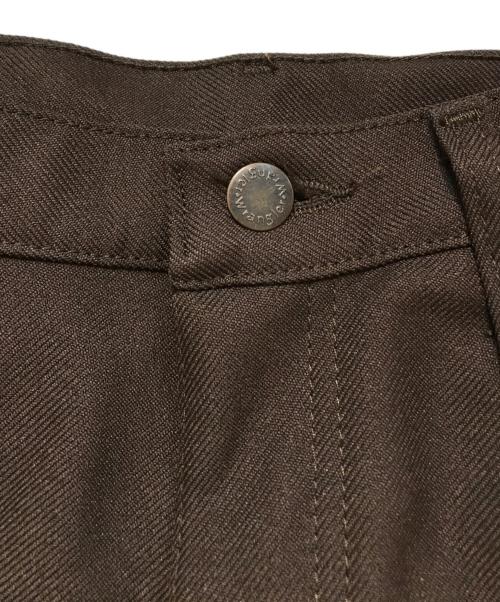 Wrangler（ラングラー）Wrangler (ラングラー) ランチャードレスパンツ ブラウン サイズ:W34の古着・服飾アイテム