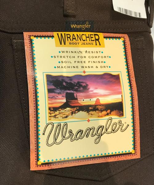 Wrangler（ラングラー）Wrangler (ラングラー) ランチャードレスパンツ ブラウン サイズ:W34の古着・服飾アイテム
