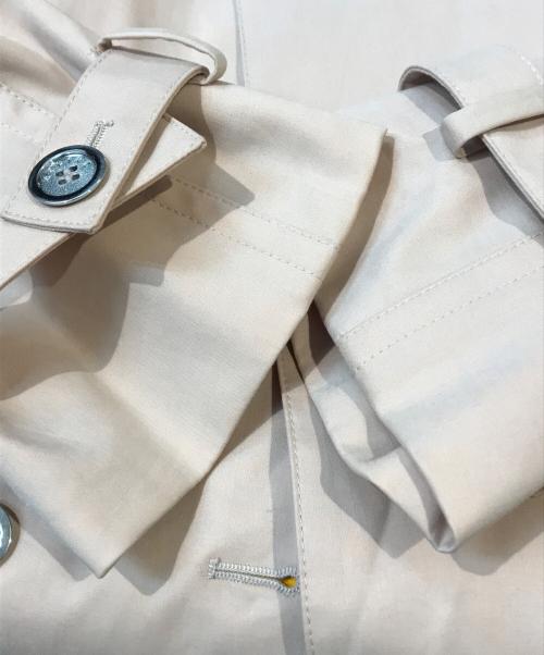 CELINE（セリーヌ）CELINE (セリーヌ) ベルテッドゴム引きトレンチコート ベージュ サイズ:38の古着・服飾アイテム