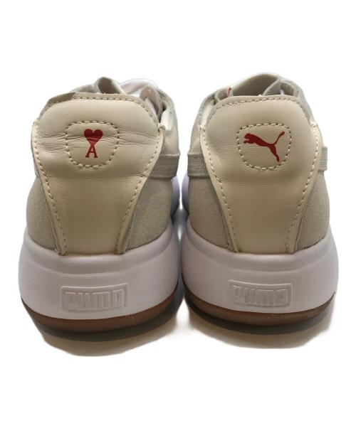 PUMA（プーマ）PUMA (プーマ) ami (アミ) スニーカー ベージュ サイズ:25の古着・服飾アイテム