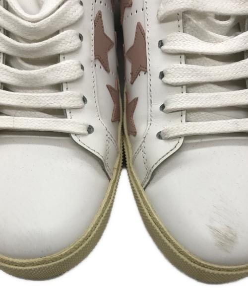 Saint Laurent Paris（サンローランパリ）Saint Laurent Paris (サンローランパリ) California sneakers with silver stars ホワイト サイズ:37の古着・服飾アイテム