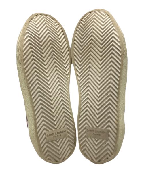 Saint Laurent Paris（サンローランパリ）Saint Laurent Paris (サンローランパリ) California sneakers with silver stars ホワイト サイズ:37の古着・服飾アイテム