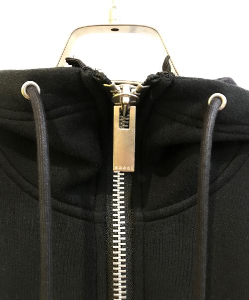 sacai（サカイ）sacai (サカイ) Sponge Sweat Hoodie　24-07108 ブラック サイズ:Mの古着・服飾アイテム