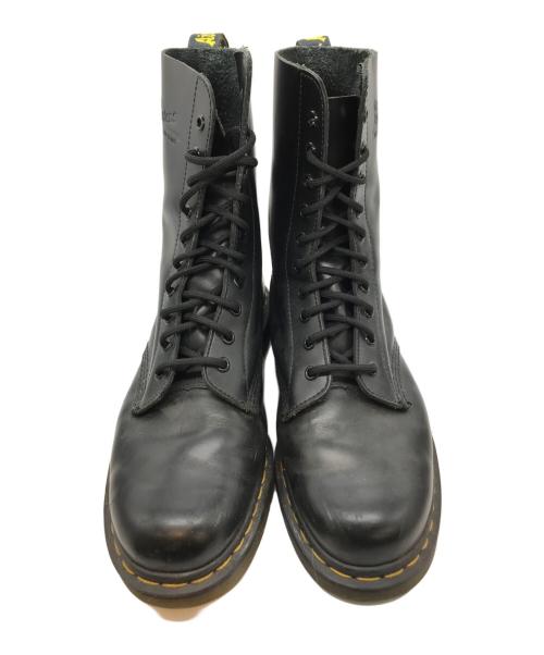 Dr.Martens（ドクターマーチン）Dr.Martens (ドクターマーチン) 10ホールブーツ ブラック サイズ:UK9の古着・服飾アイテム
