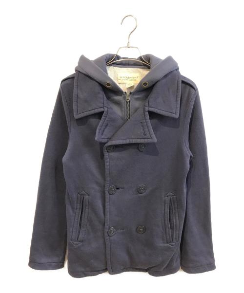 Denim & Supply Ralph Lauren（デニム＆サプライ ラルフローレン）DENIM & SUPPLY RALPH LAUREN (デニム＆サプライ ラルフローレン) フーデッドPコート ネイビー サイズ:Sの古着・服飾アイテム