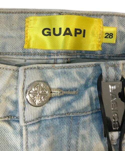 GUAPI（グアピ）GUAPI (グアピ) VINTAGE BLUE BASICS REGULAR DENIM -W.INDIGO- インディゴ サイズ:W28の古着・服飾アイテム