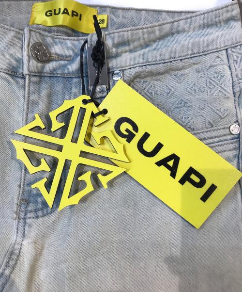 GUAPI（グアピ）GUAPI (グアピ) VINTAGE BLUE BASICS REGULAR DENIM -W.INDIGO- インディゴ サイズ:W28の古着・服飾アイテム