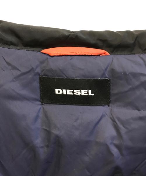 DIESEL（ディーゼル）DIESEL (ディーゼル) ダウンジャケット ブラック サイズ:Lの古着・服飾アイテム