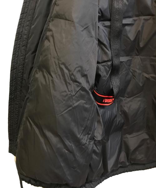 DIESEL（ディーゼル）DIESEL (ディーゼル) ダウンジャケット ブラック サイズ:Lの古着・服飾アイテム