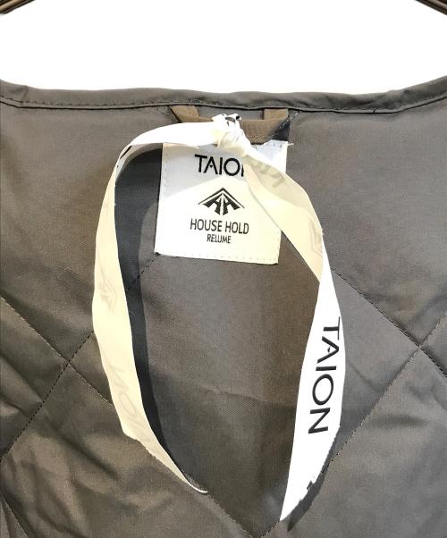 TAION（タイオン）TAION (タイオン) JOURNAL STANDARD relume (ジャーナルスタンダード レリューム) ダウンコート　21020464602030 ベージュ サイズ:3の古着・服飾アイテム