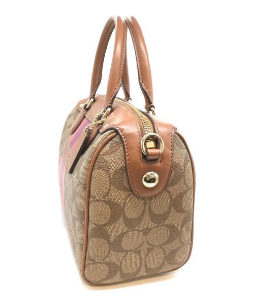 COACH（コーチ）COACH (コーチ) 2WAYショルダーバッグ　F38401 ブラウンの古着・服飾アイテム