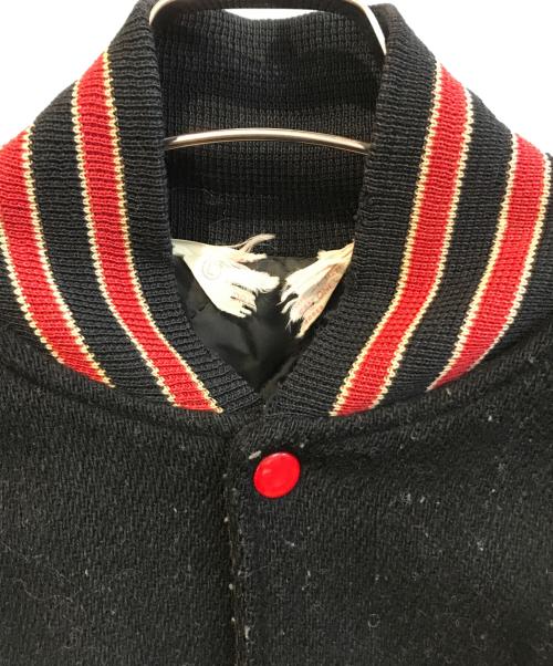 USED（ユーズド）USED (ユーズド) スタジャン ブラック サイズ:Lの古着・服飾アイテム