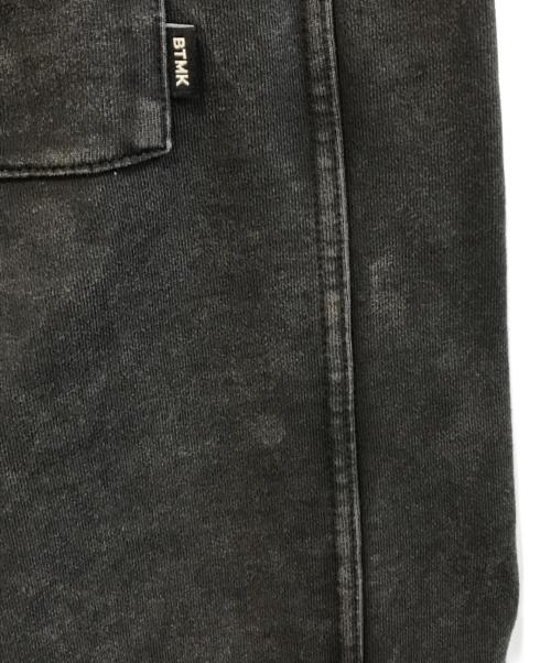btmk（ビーティーエムケー）btmk (ビーティーエムケー) SWEAT PANTS washed　KZ1747 ブラック サイズ:XLの古着・服飾アイテム