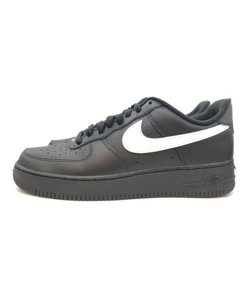 NIKE（ナイキ）NIKE (ナイキ) スニーカー　AIR FORCE1 ブラック サイズ:28の古着・服飾アイテム