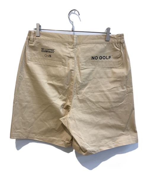 NO COFFEE（ノーコーヒー）NO COFFEE (ノーコーヒー) CLUBHAUS (クラブハウス) ハーフパンツ ベージュ サイズ:XLの古着・服飾アイテム
