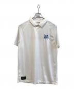 NO COFFEEノーコーヒー）の古着「ポロシャツ」｜ホワイト