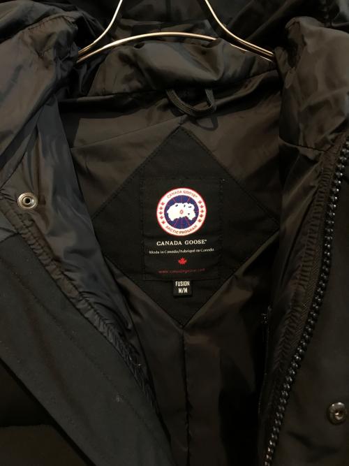 CANADA GOOSE（カナダグース）CANADA GOOSE (カナダグース) ダウンジャケット ブラック サイズ:Mの古着・服飾アイテム