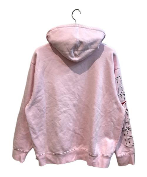 NIKE（ナイキ）NIKE (ナイキ) Supreme (シュプリーム) Hooded Sweatshirt ピンク サイズ:Lの古着・服飾アイテム
