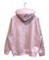 NIKE (ナイキ) Supreme (シュプリーム) Hooded Sweatshirt ピンク サイズ:L：20000円