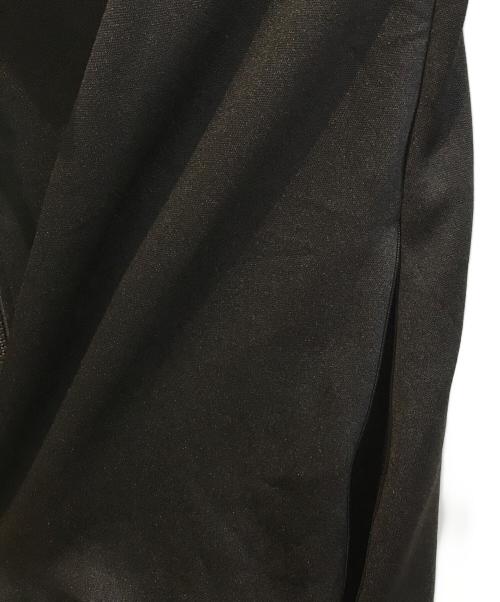 REGULATION Yohji Yamamoto（レギュレーションヨウジヤマモト）REGULATION Yohji Yamamoto (レギュレーションヨウジヤマモト) ウールギャバリバーシブルポンチ　FK-C54-900コート ブラック サイズ:2の古着・服飾アイテム