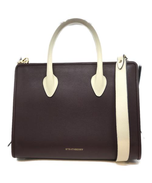 STRATHBERRY（ストラスベリー）strathberry (ストラスベリー) Midi Tote 112201 ブラウンの古着・服飾アイテム