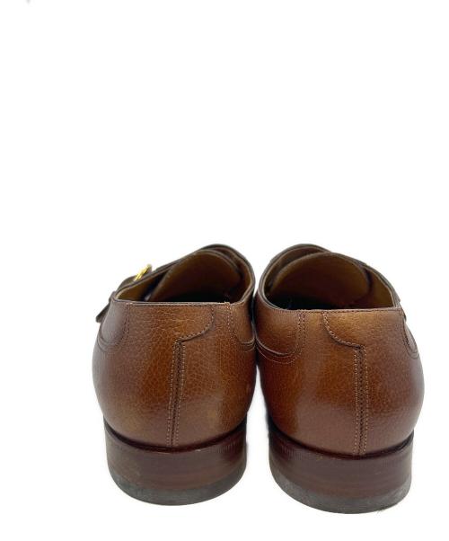 Santoni（サントーニ）Santoni (サントーニ) シングルモンクストラップシューズ ブラウン サイズ:7 1/2の古着・服飾アイテム