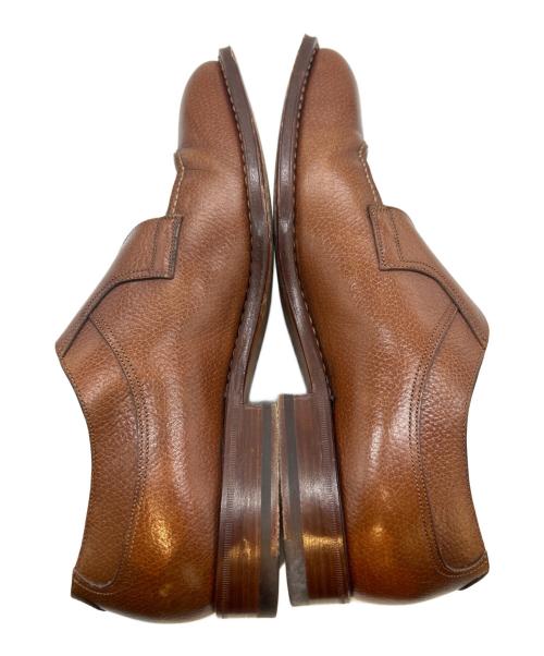 Santoni（サントーニ）Santoni (サントーニ) シングルモンクストラップシューズ ブラウン サイズ:7 1/2の古着・服飾アイテム