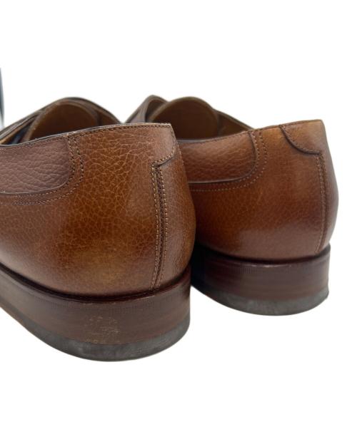 Santoni（サントーニ）Santoni (サントーニ) シングルモンクストラップシューズ ブラウン サイズ:7 1/2の古着・服飾アイテム