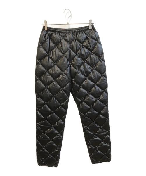 mont-bell（モンベル）mont-bell (モンベル) ダウンパンツ ブラック サイズ:Lの古着・服飾アイテム