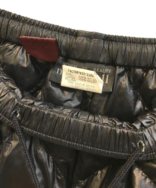 mont-bell（モンベル）mont-bell (モンベル) ダウンパンツ ブラック サイズ:Lの古着・服飾アイテム