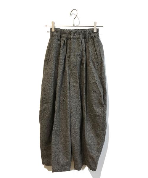 HARVESTY（ハーベスティー）HARVESTY (ハーベスティー) WOOL TWEED CIRCUS PANTS　A11916-3 グレー サイズ:XSの古着・服飾アイテム