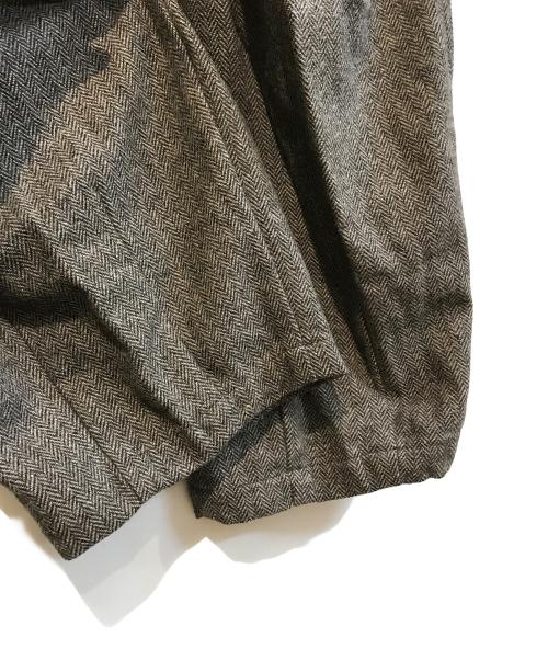HARVESTY（ハーベスティー）HARVESTY (ハーベスティー) WOOL TWEED CIRCUS PANTS　A11916-3 グレー サイズ:XSの古着・服飾アイテム