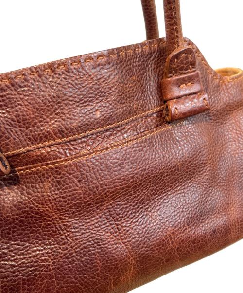 genten（ゲンテン）genten (ゲンテン) トートバッグ ブラウンの古着・服飾アイテム